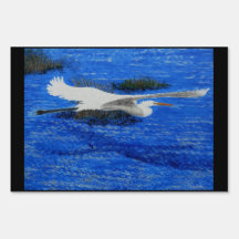 Garça Azul Gigante, Estuário