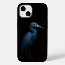 Garça-azul-pequena Black 4 Luxe iPhone 14 Mate