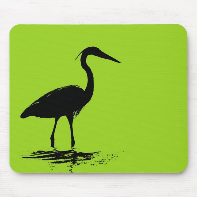 Garça-real - Mousepad (Frente)