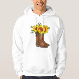 Garça-Vaca Camisa Girassol Botas-de-girassol País 