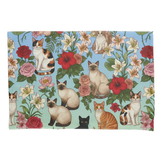 Garden Companions – Floral Cats in Bloom (Frente)