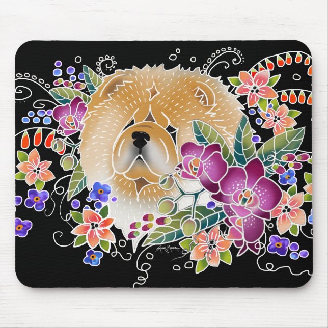 GARDEN DANCE Chow - Mouse Pad (Frente)