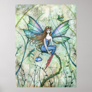 Garden Fairy Poster por Molly Harrison