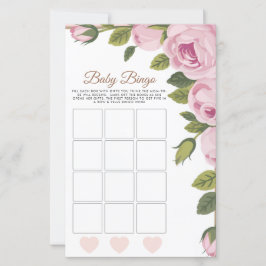 Garden Flowers Baby Bingo Game