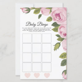 Garden Flowers Baby Bingo Game
