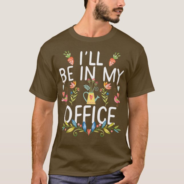 Gardener Presente Florista Camisa Flor Engraçada (Frente)