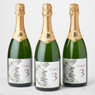 Gardenia/Rótulos de Vinhos Espumantes Roxos de Sna