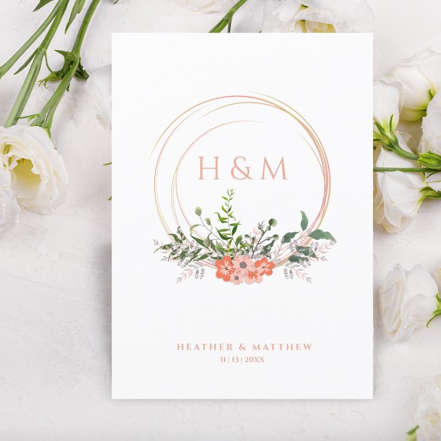 Garland de Casamento Floral Elegante Elegante (Criador carregado)