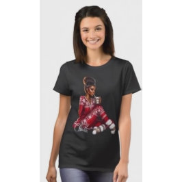 Garota Aconchegante de Natal – Camiseta Manga Long