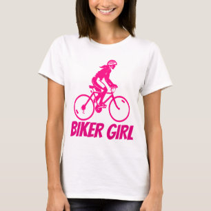GAROTA BIKER, T-shirts BICICICLETA Damas
