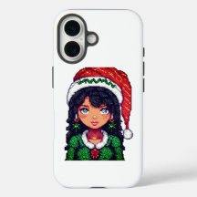 Garota bonita de Natal