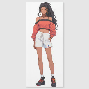 Garota Bonita Esporte Anime