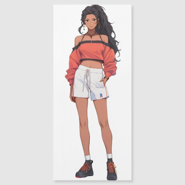 Garota Bonita Esporte Anime (Frente)