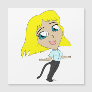 garota chibi com cauda