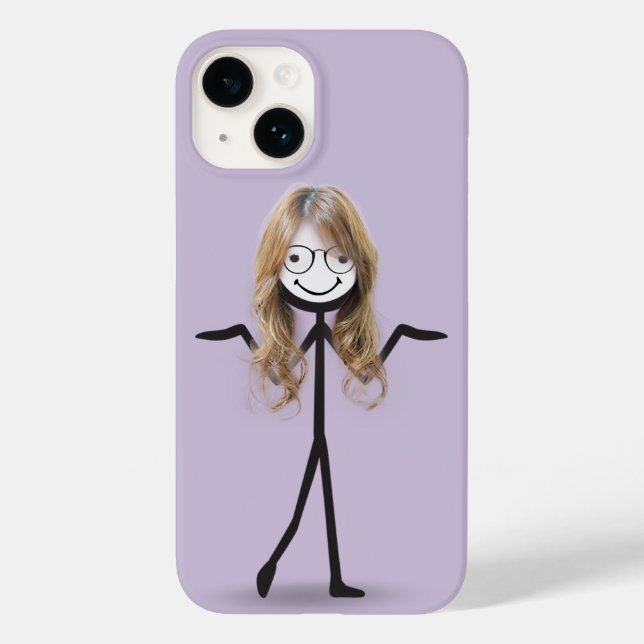 Garota com cabelo e óculos (Verso)
