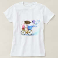 Garota com camiseta