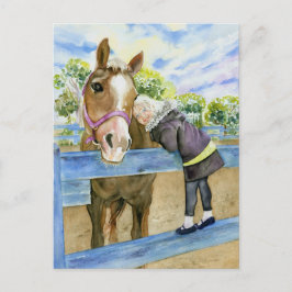 Garota com Cartão Horário