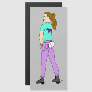 garota com rabo de coelho