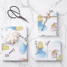 Garota do Sonho segurando Flor Gigante "Dream Big"