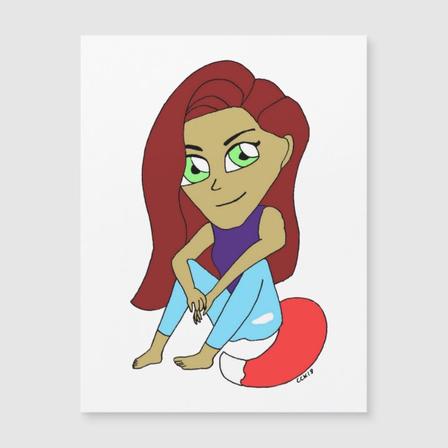 garota foxi chibi (Frente)