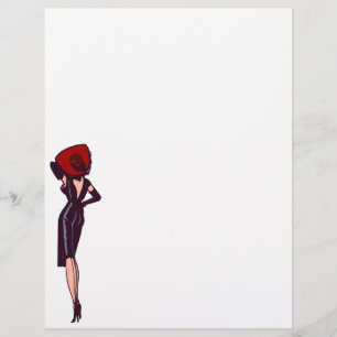 Garota Glamourosa Vintage Retro Pinup