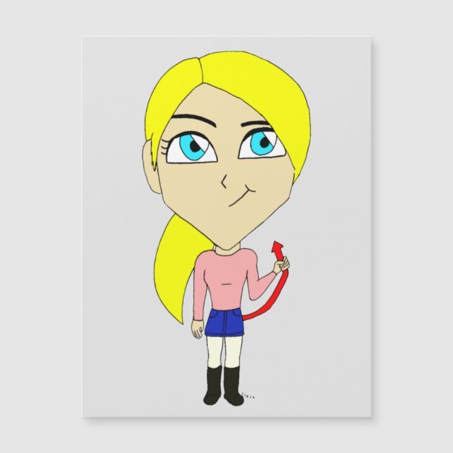 garota "má" (Frente)