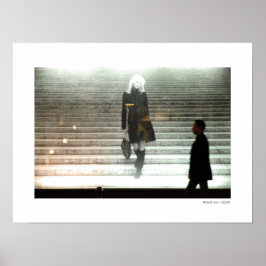 GAROTA NAS ESCADAS/NOVA Poster