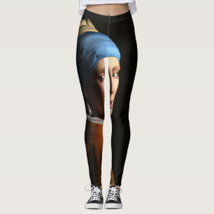 Garota Personalizada Com Leggings De Orelha