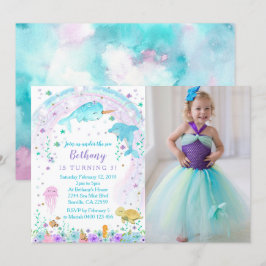 Garota Sob O Convite De Fotos, Cartão com fotos