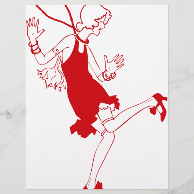 garota vermelha (Frente)