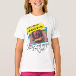 Garotas Coloridas Modelo Camisetas com Fotos e tex<br><div class="desc">Camisetas Modelo coloridos para meninas personalizáveis Com sua própria foto, texto, Emoji ou qualquer tipo de imagem. Excelente para Festas de solteira, aniversário, festa de meninas, eventos desportivos, Reunião de amigos. Personalize-o facilmente adicionando suas próprias fotos, clipart, logotipos ou qualquer imagem. Escreva o texto com qualquer fonte, tamanho e cor...</div>