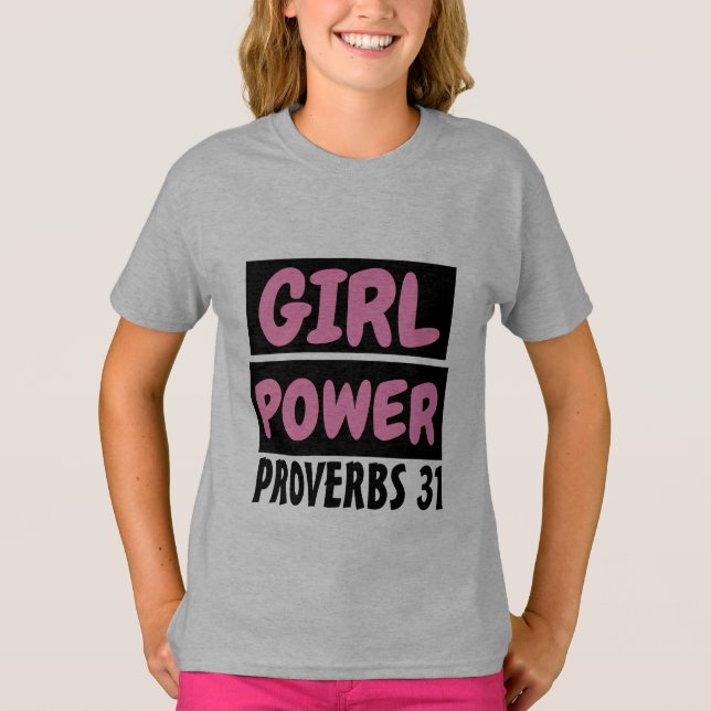 GAROTAS CRISTÃAS PROVÉM 31 T-Shirts (Frente)