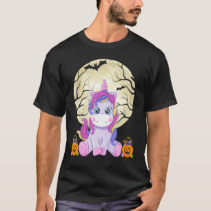 Garotas de Camisa Bonita de Halloween Testemunham