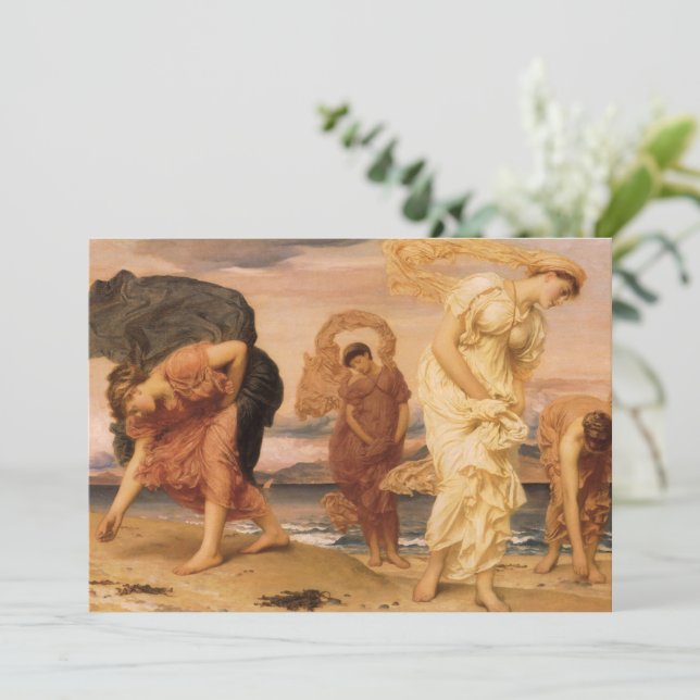 Garotas Gregas Pegando Pedras De Lorde Leighton (Em pé/Frente)