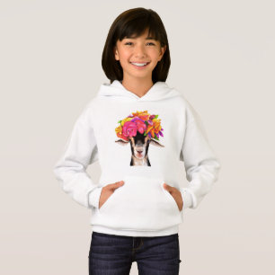 Garotas Pullover Hoodie Posey o Goat
