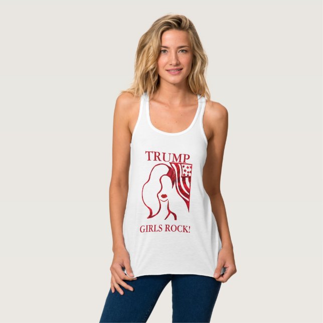 GAROTAS TRUMP ROCK! Camiseta (Frente Completa)