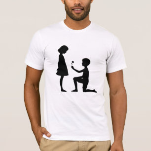 Garoto Bonito Propõe Camisa De Adolescência