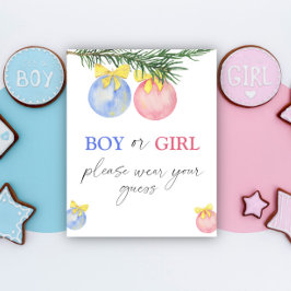 Garoto ou garota, por favor, vista seu Poster de p