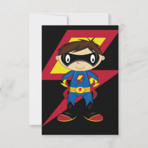 Garoto Super Herói Bonito