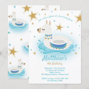 Garotos do Convite de Aniversário do Partido da P