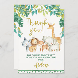 Garotos Selvagem Um Vazio De Cartões de agradecime