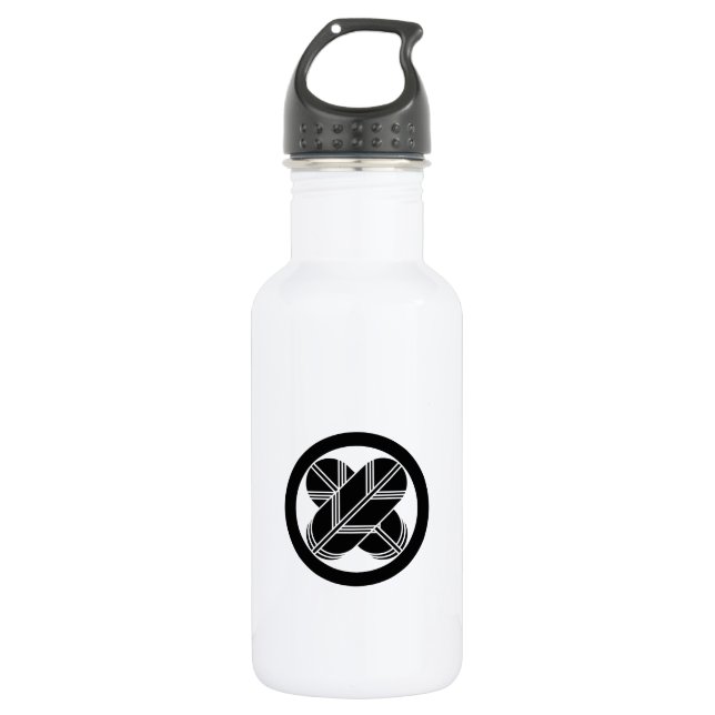 GARRAFA 丸に違い鷹の羽 (八つ割り作図) (Frente)