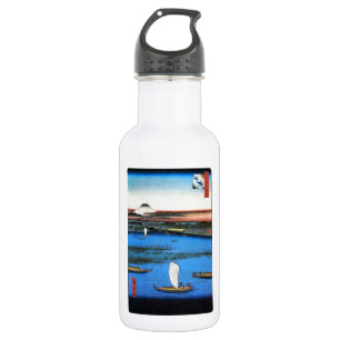 Garrafa 帆 掛 舟 と 富 士, 広, 重s, け Navio de Navegação e Monte F