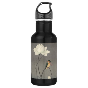 Garrafa 蓮 に カ ミ セ, 古 ワ Kingfisher em Lotus, Koson, Ukiyo-e