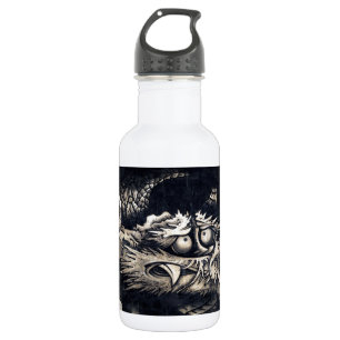 Garrafa 雲 龍 図, 曾 蕭 白 Dragão com Nuvem, Sumi-e