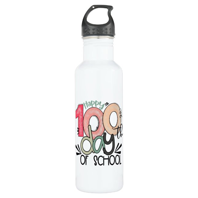 Garrafa 100 days of school celebration gift (Frente)