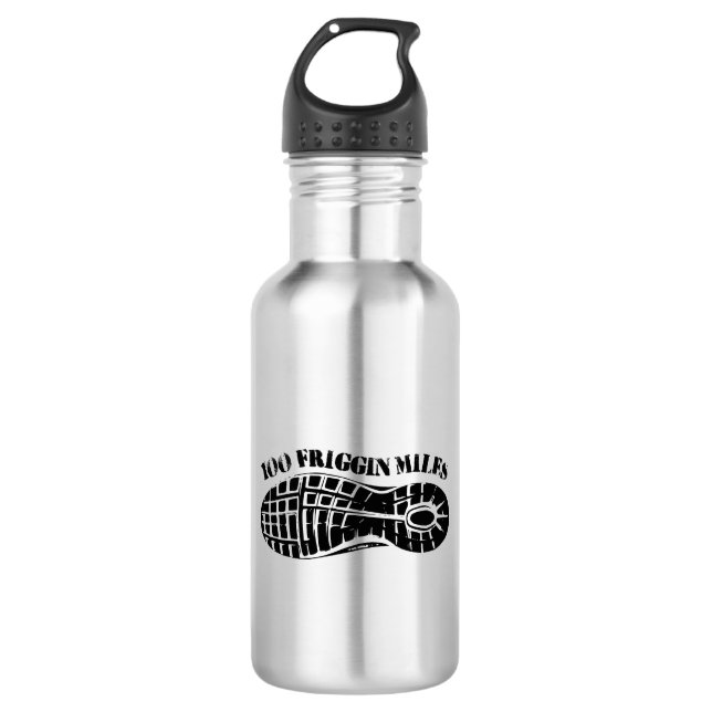 Garrafa 100 Milhas de Friggin Piso Ultra Em Execução (Frente)