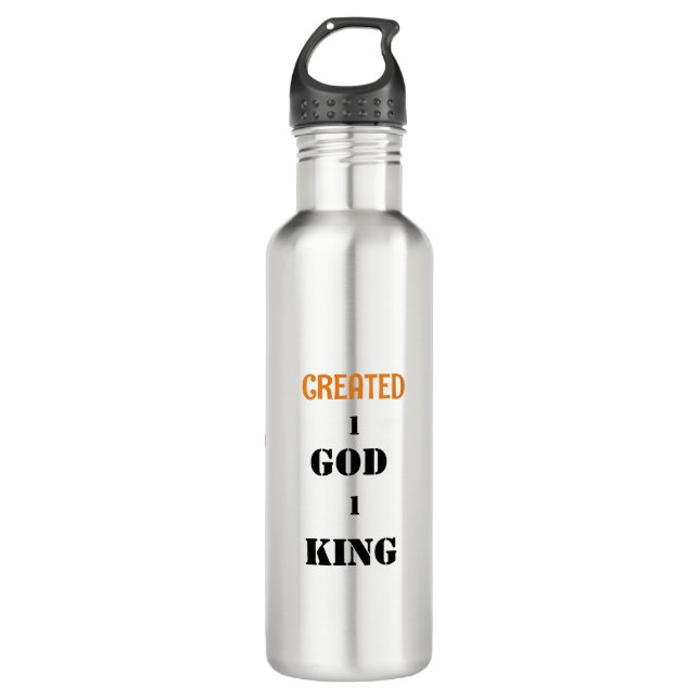 Garrafa 1God1King criado por Collection Specialty Mug (Frente)