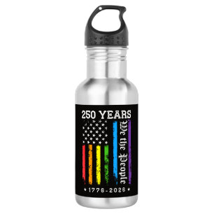 Garrafa 250 Anos de 250º Aniversário EUA LGBT Pr