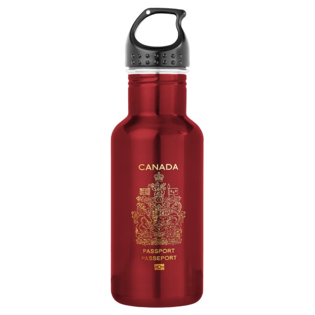Garrafa [300] Cobrir de passaporte canadiano (Frente)